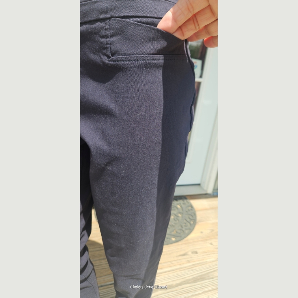 Renuar Cigarette Leg Pants, Charcoal Gray, 6 GUC ✔️ - Picture 2 of 6